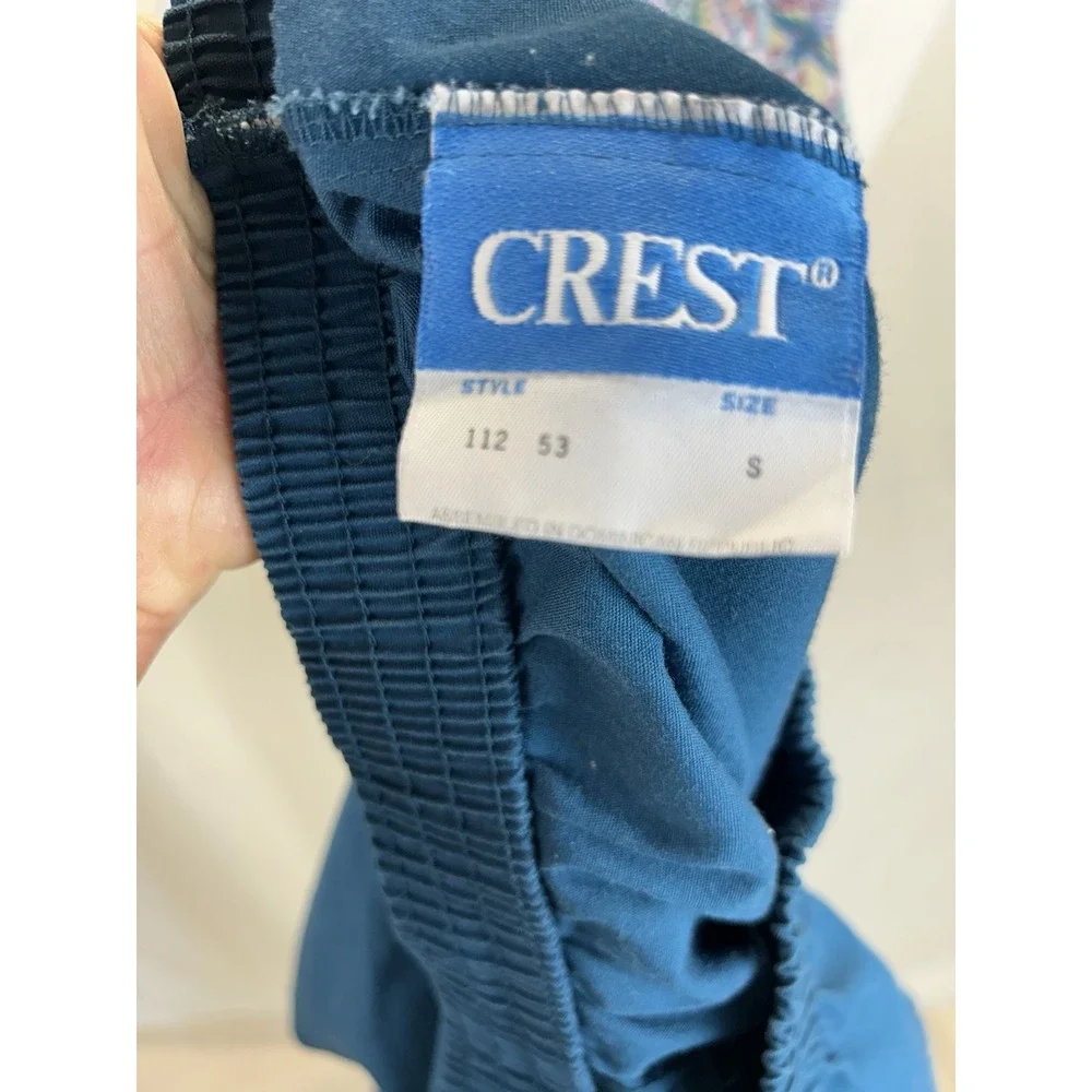 Crest Nursing scrub SET Sz S Hunter‎ Green Healthcare, dental, vet, pharmacy - Picture 9 of 9